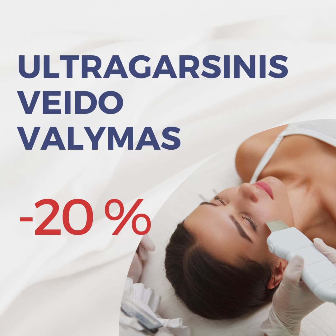 Ultragarsinis veido valymas
