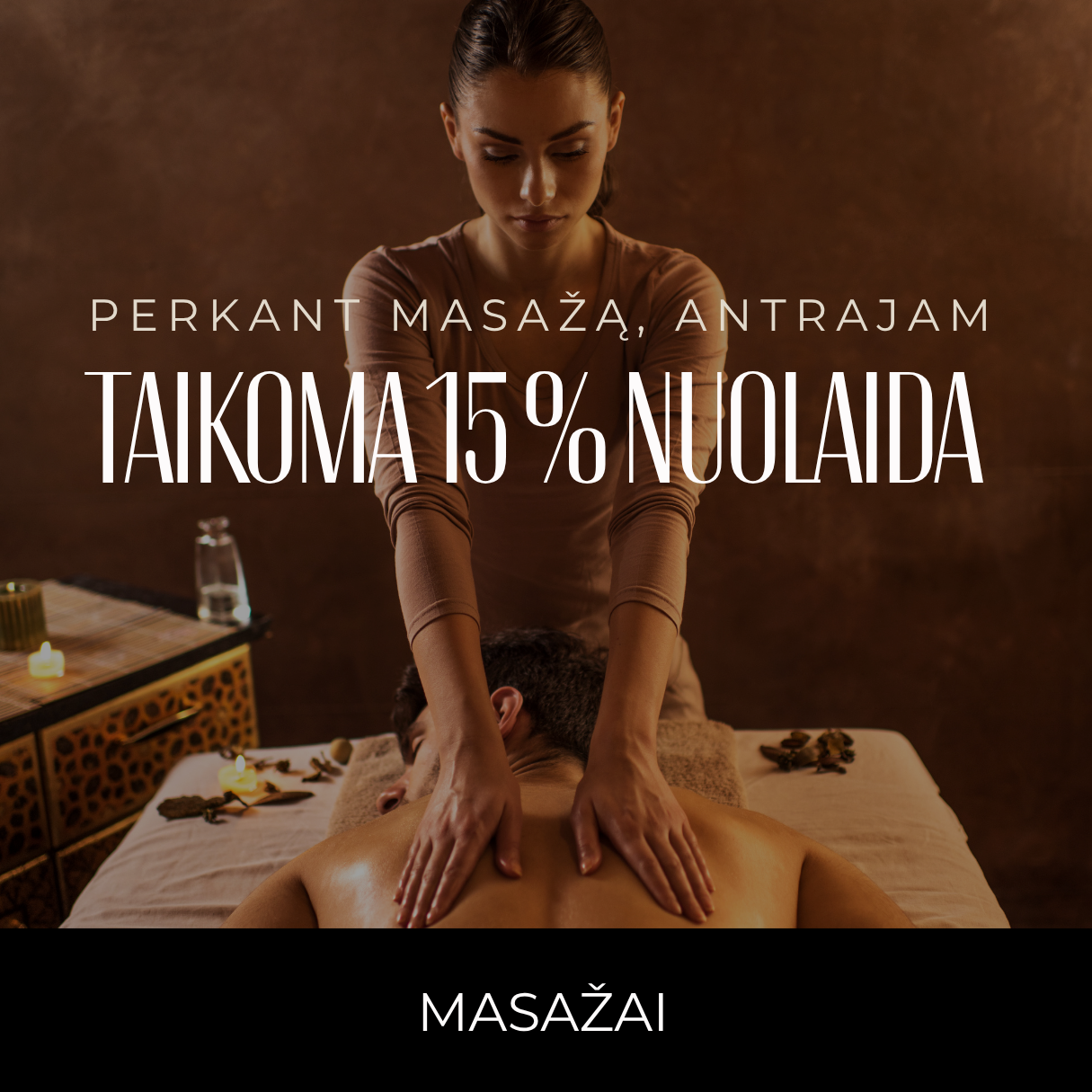 Akcija masažams