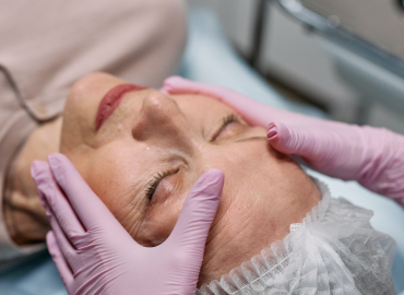 Express firming facial procedure